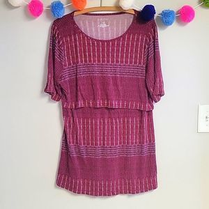 A Glow Nursing Top XL